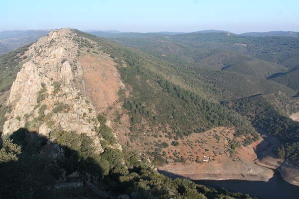 Mooi uitzicht op Salto del Gitano